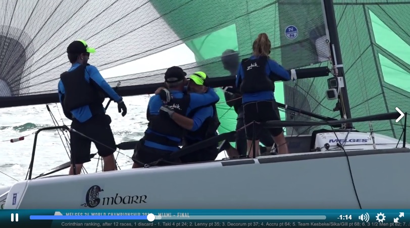 Melges 24 Worlds 2016 - Day 5 video