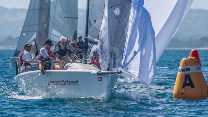 Andy Wharton's Accrewed Interest took out the Helly Hansen Melges 24 Nationals