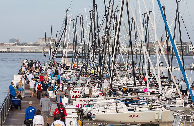 Melges 24 fleet at CRW2019 Melges 24 fleet at CRW2019