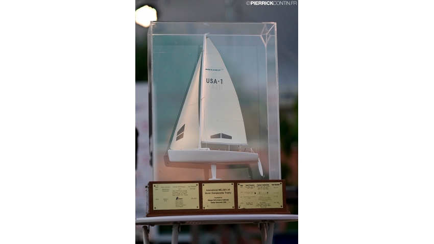 The Melges Performance Sailboats Trophy - perpetual trophy for the Melges 24 World Championship winner
