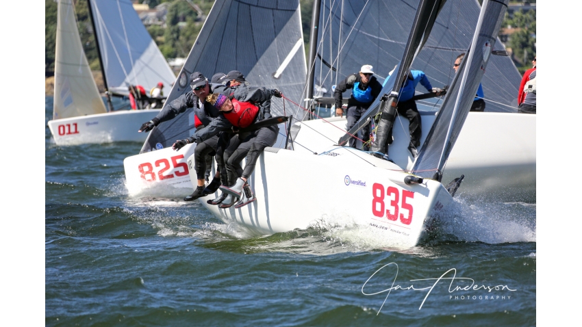 2017 Melges 24 North American Champion - Mikey USA835 of Kevin Welch