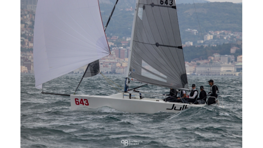 ORCA AUT643 of Helmut Gottwald - third Corinthian team at the 2020 Melges 24 European Sailing Series