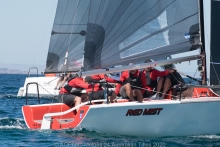Robbie Deussen's Red Mist leads the Melges 24 Nationals after the first day - 2020 Melges 24 Australian Titles