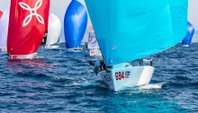 Miles Quinton's Gill Race Team GBR694 with Geoff Carveth at the helm is ranked third at the 2020 Melges 24 European Sailing Series Event #3 in Portoroz, Slovenia after Day One