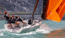 Chinook HUN850 of Akos Csolto is fourth in the overall ranking of the Melges 24 European Sailing Series 2022, being the current leader of the Corinthian division after 4 events