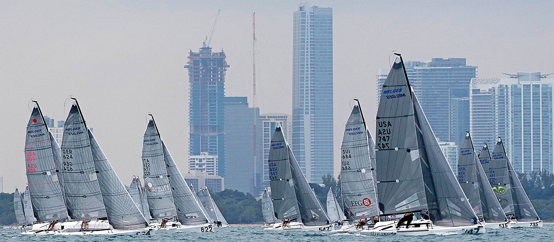2016 Melges 24 Worlds in Miami - photo © Pierrick Contin