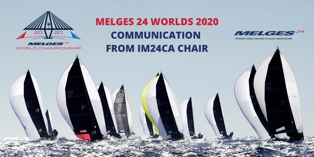 2020 Melges 24 Worlds - Communication from IM24CA Chair