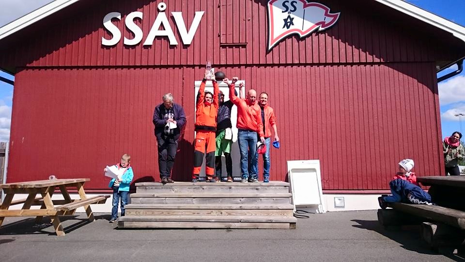 Doyle Sails Melges 24 Nordic trophy 2015 in Amal, Sweden - podium