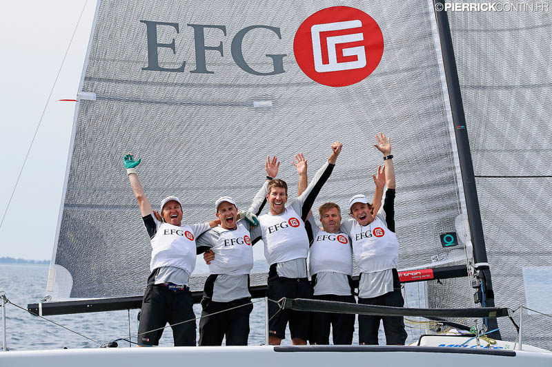 EFG Sailing Team - SUI684 - Christopher Rast - photo Pierrick Contin