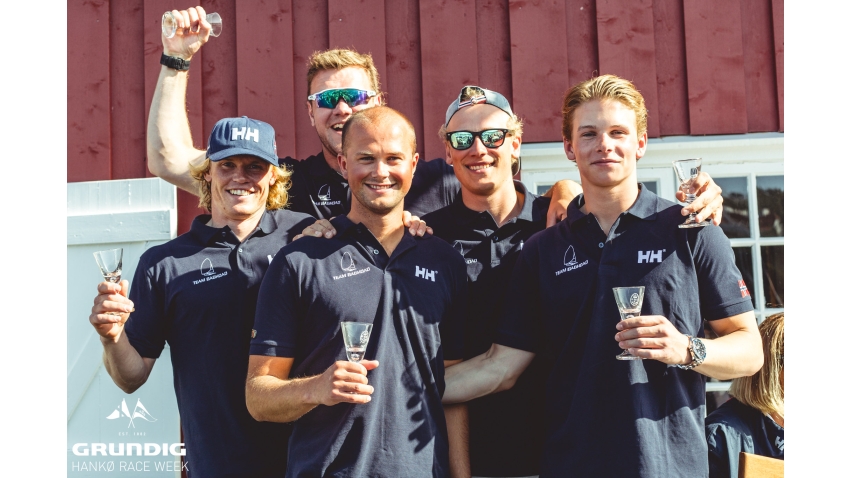 BAGHDAD PROSPECTS NOR600 with Hans Herman Nergaard leading the team of Alexander Hylen Klippenberg, Daniel Andersen, Jacob Undrum and Tomas Mathisen - Grundig Hanko Race Week 2024