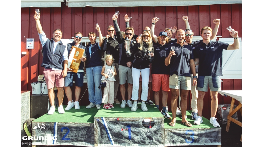 Grundig Hanko Race Week 2024 Melges 24 podium