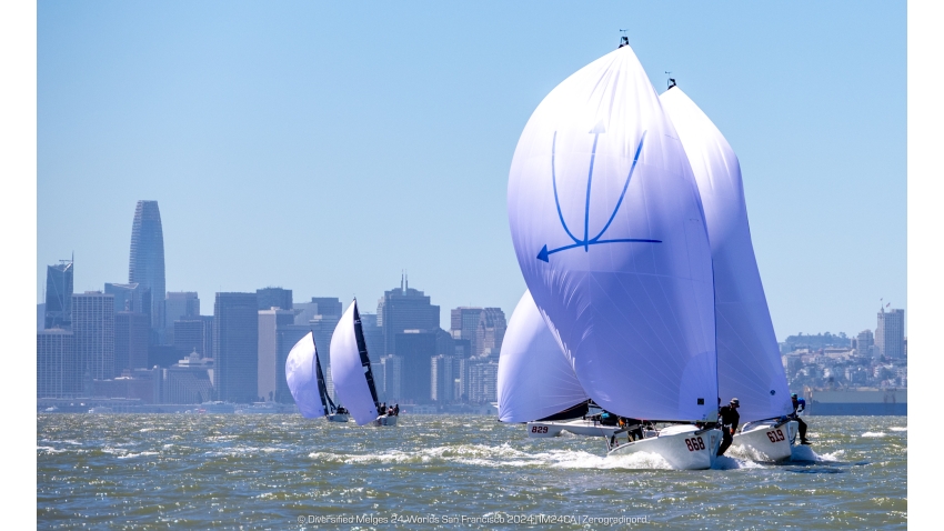 Don Wilson's CONVEXITY USA868 - 2024 Diversified Melges 24 Worlds 2024 San Francisco