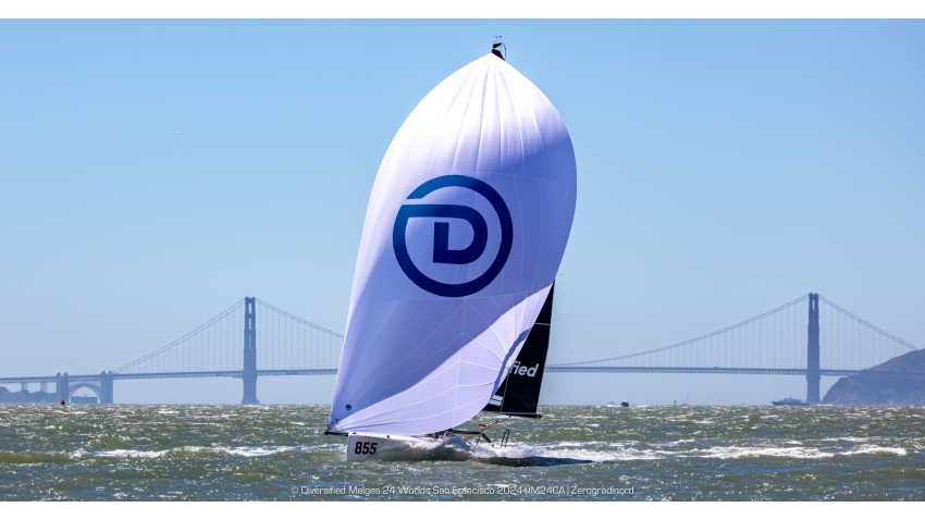 Duane Yoslov's LOOPER USA855 - 2024 Diversified Melges 24 Worlds 2024 San Francisco 