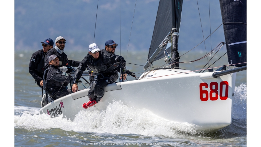 Ante Botica's MATARAN 24 CRO649 - 2024 Diversified Melges 24 Worlds 2024 San Francisco 