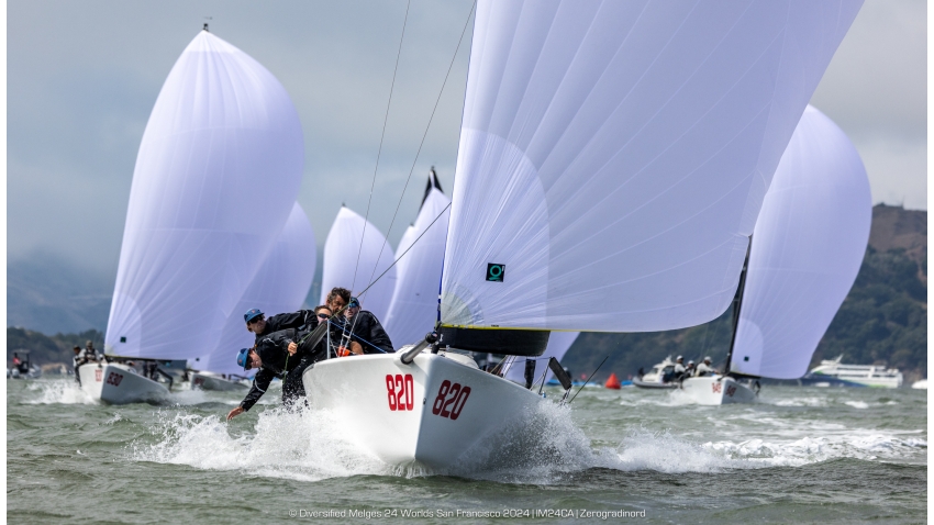 Bora Gulari's KINGSPOKE USA820 - 2024 Diversified Melges 24 Worlds 2024 San Francisco 