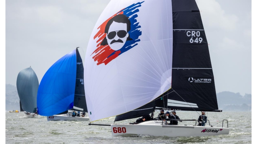 Ante Botica's MATARAN 24 CRO649 - 2024 Diversified Melges 24 Worlds 2024 San Francisco