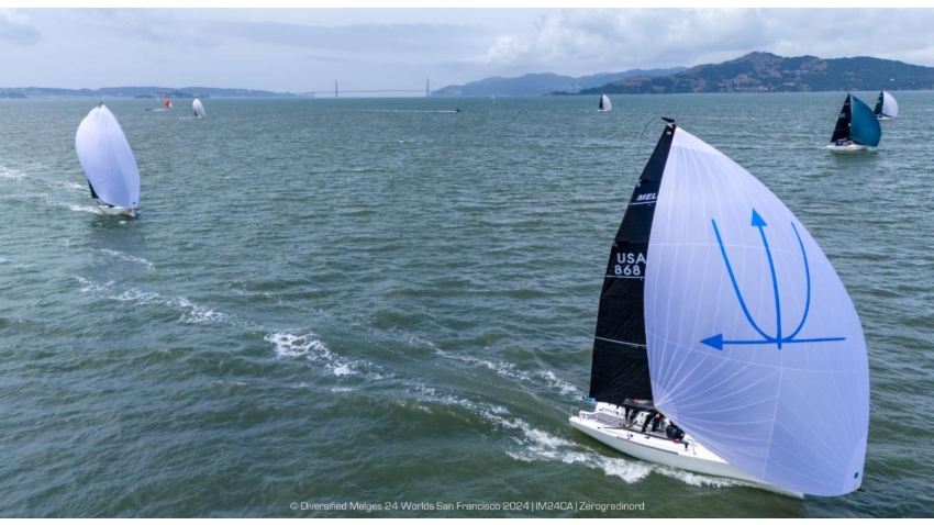 Don Wilson's CONVEXITY USA868 - 2024 Diversified Melges 24 Worlds 2024 San Francisco