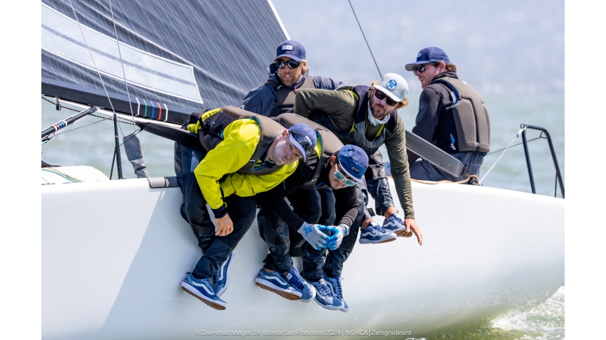 Geoff Fargo's SENTINEL USA856 - 2024 Diversified Melges 24 Worlds 2024 San Francisco