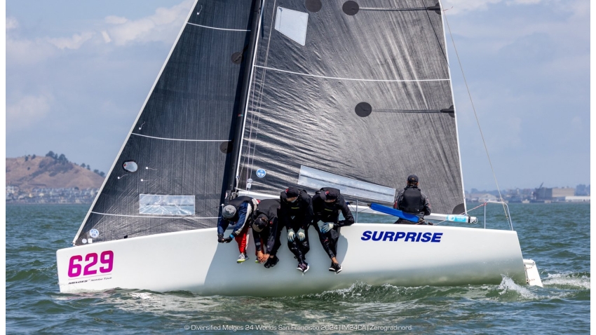 Dan Berezin's Surprise CAN629 - Diversified Melges 24 Worlds 2024