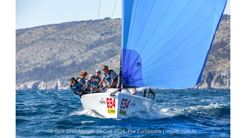 Zhik Race Team GBR694 - Split CRO Melges 24 Cup