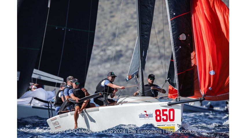 Chinook HUN850 - Split CRO Melges 24 Cup 2024