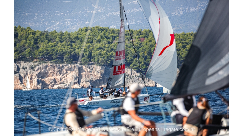 Razjaren CRO867 - CRO Melges 24 Cup Split