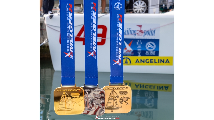 Medals - 2024 Melges 24 Europeans 2024 - Split, Croatia