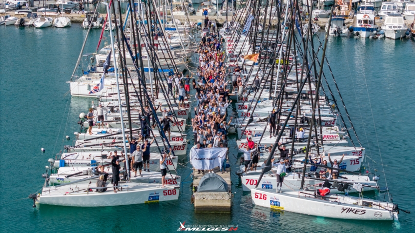 Melges 24 Family picture at the 2024 Melges 24 European Championship - Split, Croatia