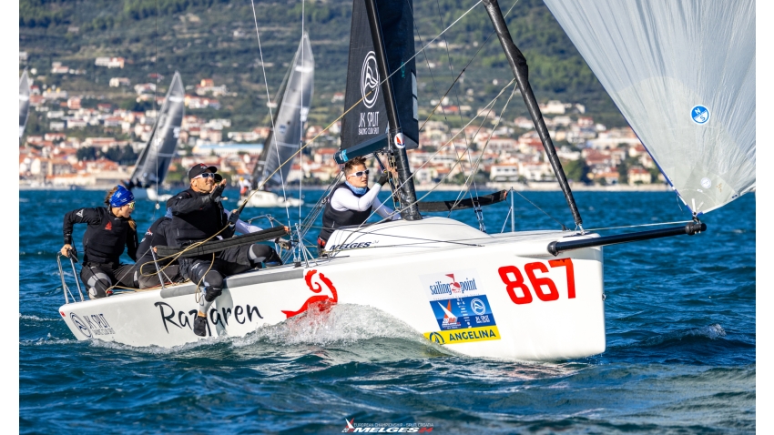 Lukasz Podniesinski's Razjaren CRO867 with Ante Cesic at the helm