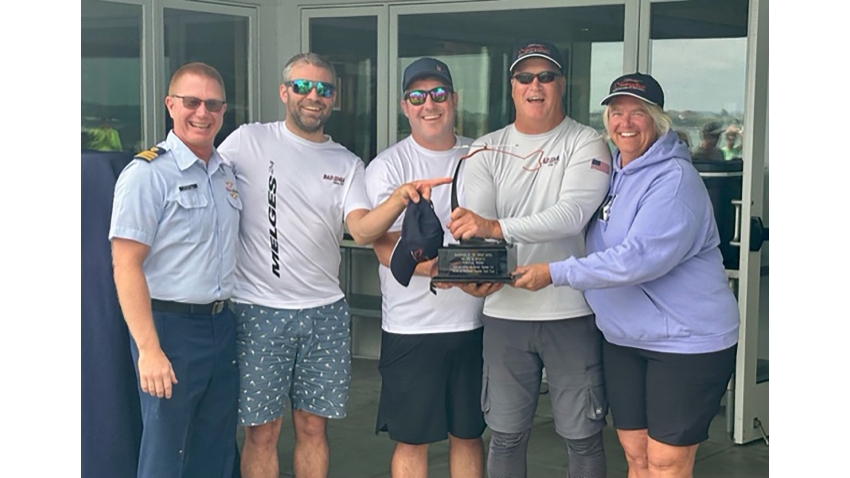 2024 Melges 24 Guardians of the Great Lakes Regatta Champions - Scot Zimmerman, Liz Zimmerman, Kevin Fisher, and Andy Girrell