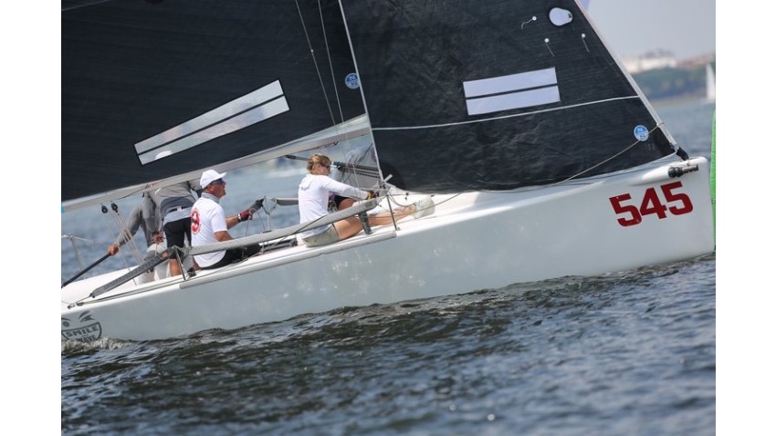 2024 Melges 24 Midwinter Champion Jaime Torres at the helm of Smile and Wave will be racing to defend his Corinthian title. 