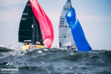Party Girl NOR800 and Team Baghdad Prospects NOR600 Grundig Hanko Race Week 2024