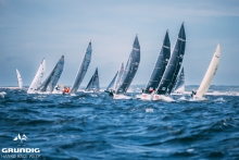 Melges 24 fleet at the Grundig Hanko Race Week 2024