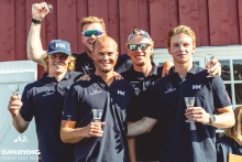 BAGHDAD PROSPECTS NOR600 with Hans Herman Nergaard leading the team of Alexander Hylen Klippenberg, Daniel Andersen, Jacob Undrum and Tomas Mathisen - Grundig Hanko Race Week 2024