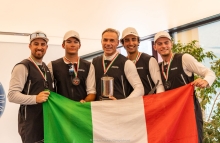 Melgina team of Paolo Brescia - Melges 24 Italian Champion 2024 