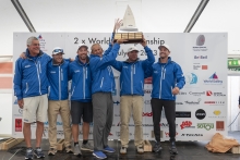 PACIFIC YANKEE USA865 of Drew Freides with Nic Asher, Charlie Smythe, Alec Anderson and Mark Ivey - Melges 24 World Champions 2023