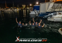 Celebration of the 2024 Melges 24 European Champion - Razjaren CRO867