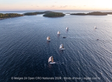 Melges 24 Croatian Nationals 2024 in Hvar