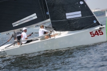 2024 Melges 24 Midwinter Champion Jaime Torres at the helm of Smile and Wave will be racing to defend his Corinthian title. 